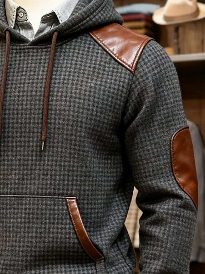 Southee - Hanorac Cu Mâneci Lungi și Proiectare Tip Waffle