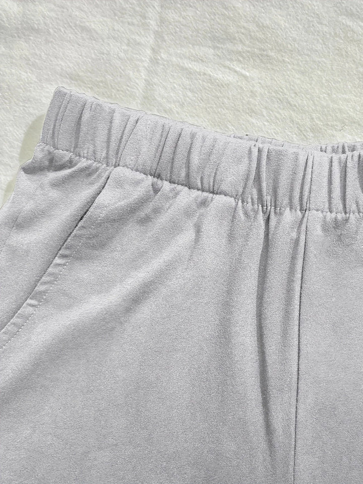 Lyra - Set Casual Din Două Piese Cu Imprimeu Grafic