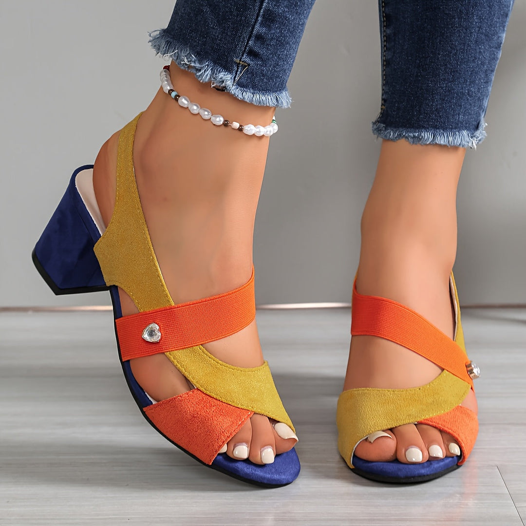 Josien – Sandale Confortabile Cu Curea Elastică