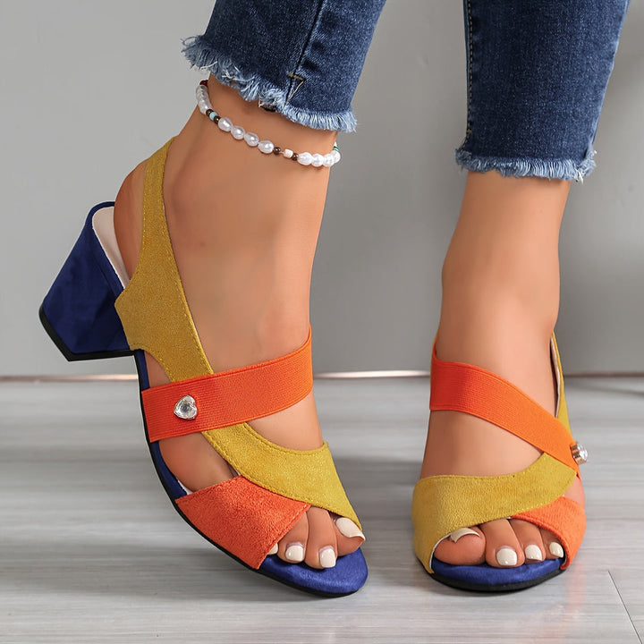 Josien – Sandale Confortabile Cu Curea Elastică