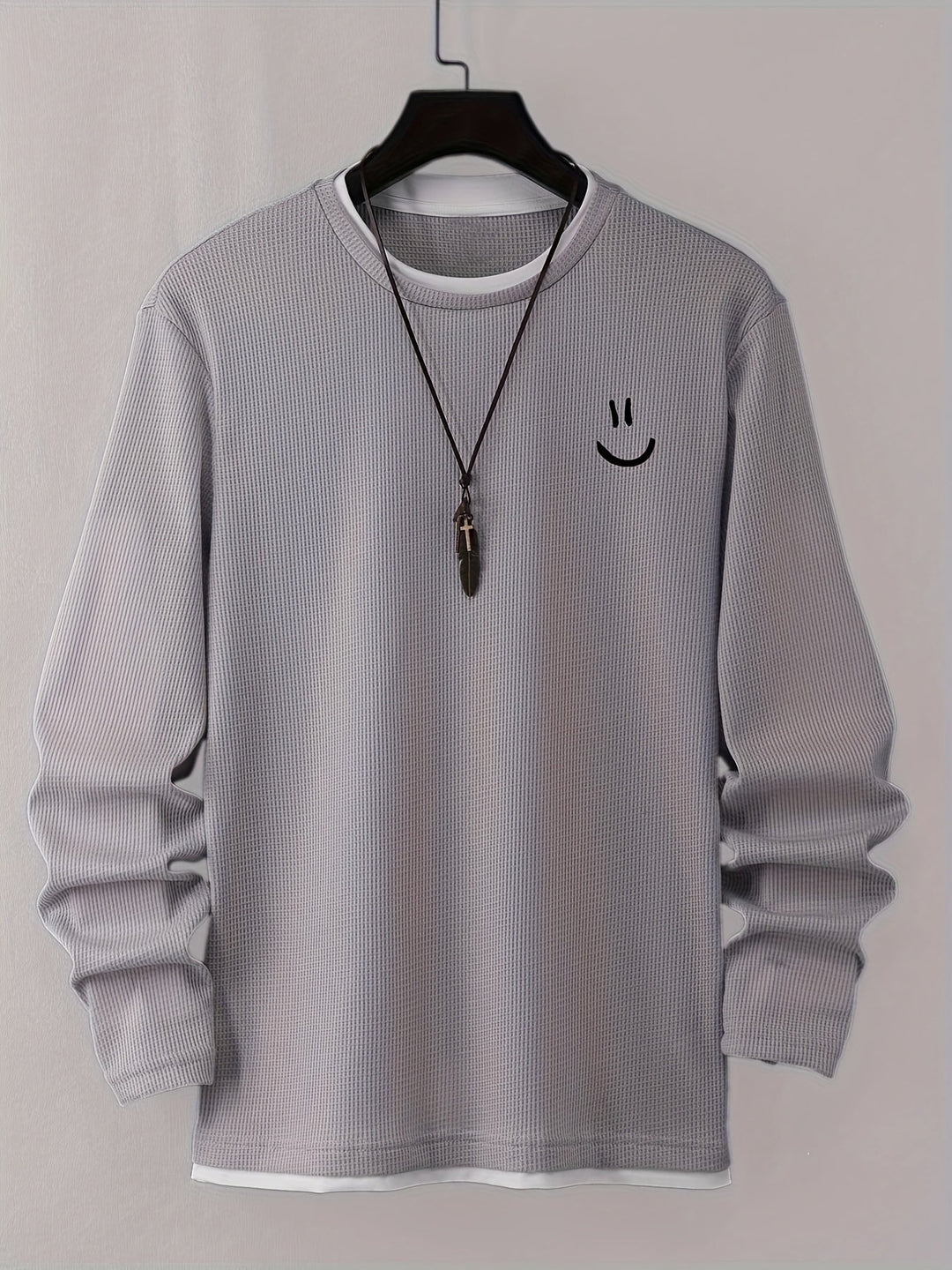 Desmond - Cămașă Cu Mâneci Lungi Si Imprimeu Cu Imprimeu cu față