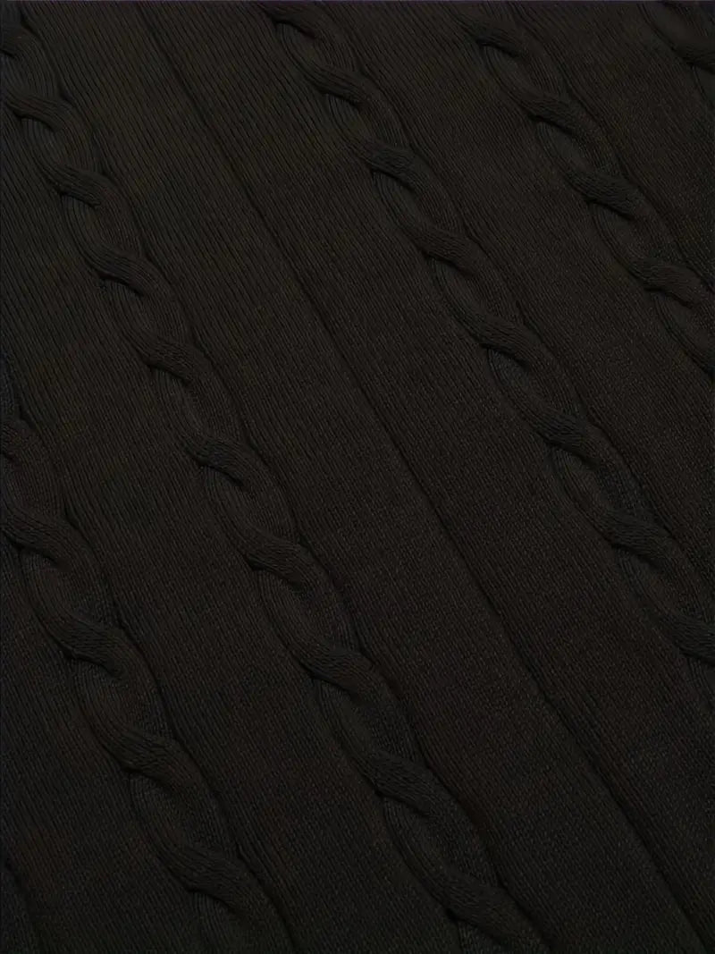 Duane - Pulover Tricotat Fără mâneci, Cu Decolteu în V