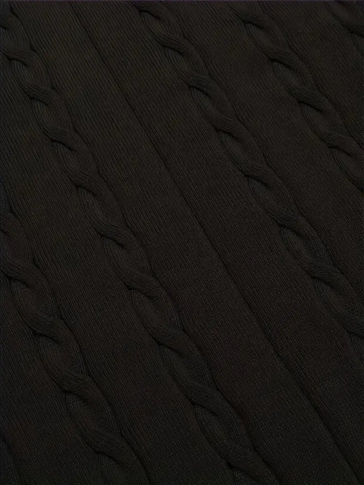 Duane - Pulover Tricotat Fără mâneci, Cu Decolteu în V