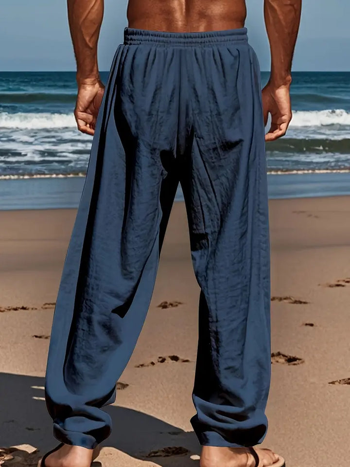 Babaev - Pantaloni Eleganți Din In