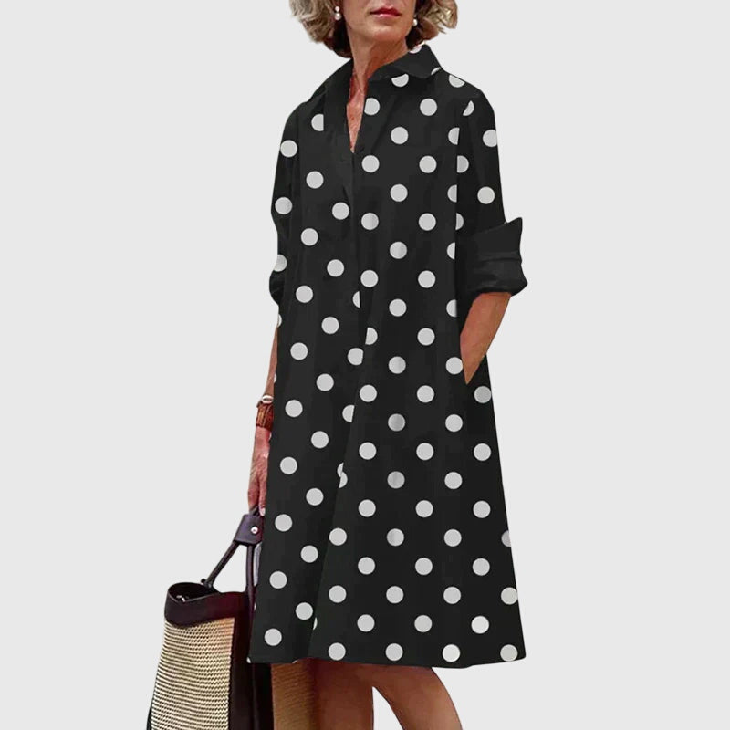 Oshadi - Rochie Mini Elegantă cu Buzunar