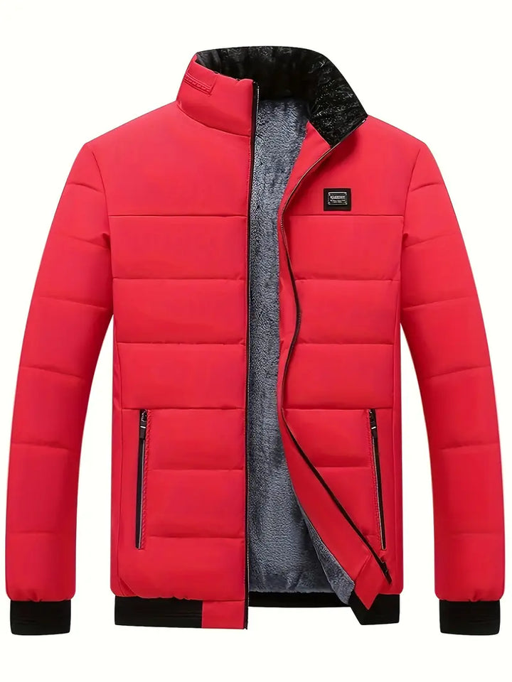 Bavuma - Jachetă Casual Din Poliester Cu Fermoar