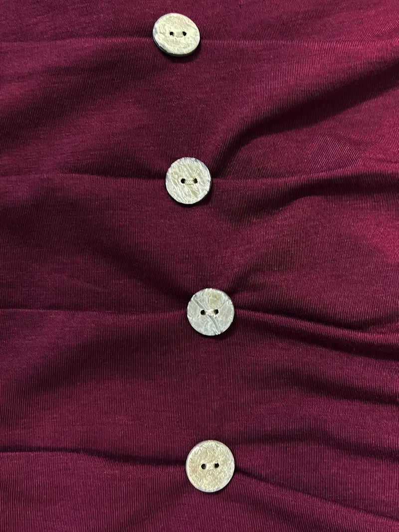 Ianthe - Tricou Elegant Cu Mâneci Scurte