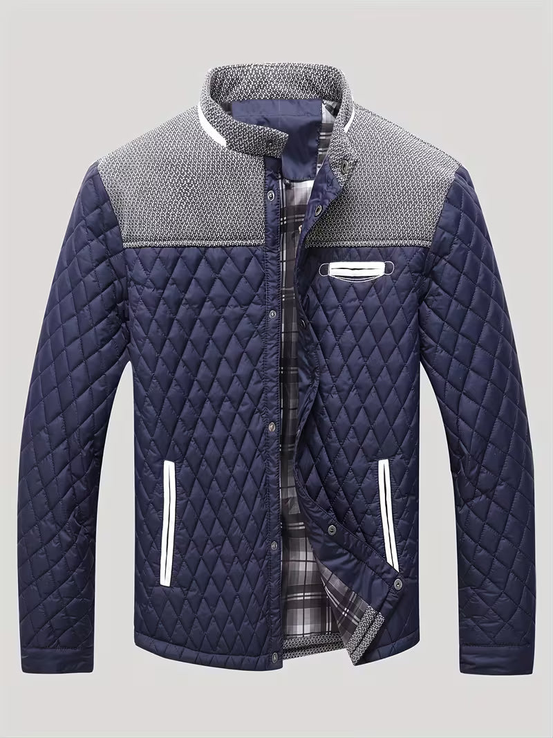 Stetson – Jachetă Matlasată Cu Patchwork Cu Diamante
