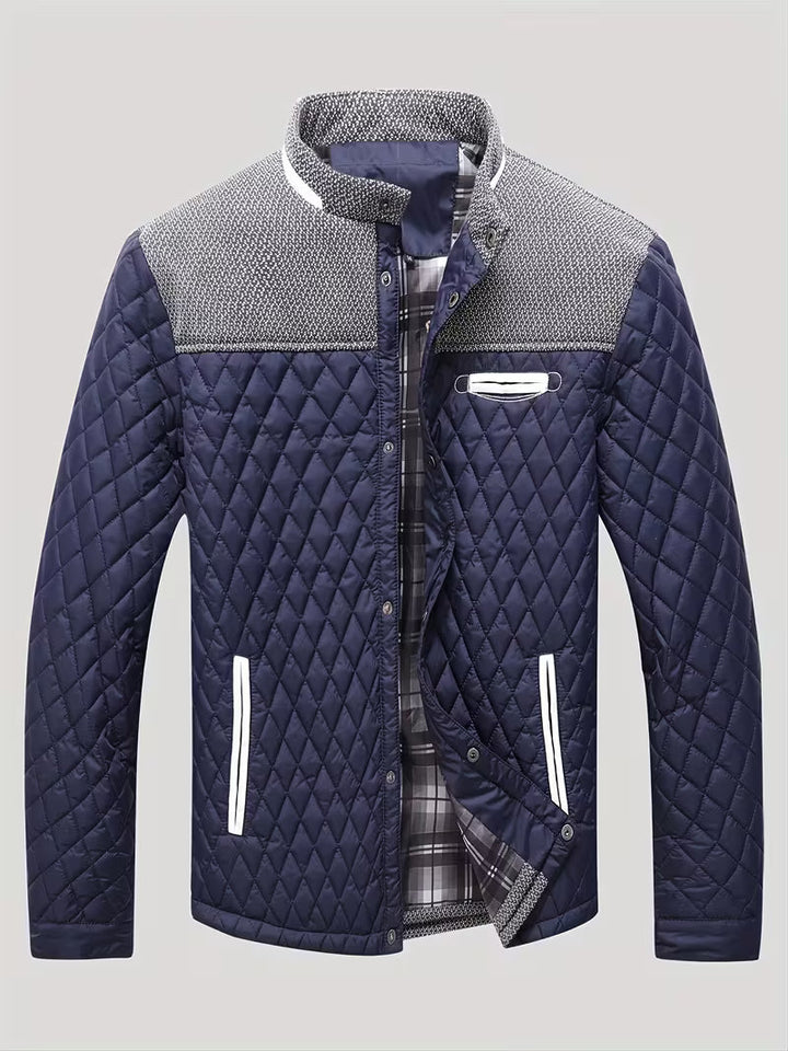 Stetson – Jachetă Matlasată Cu Patchwork Cu Diamante