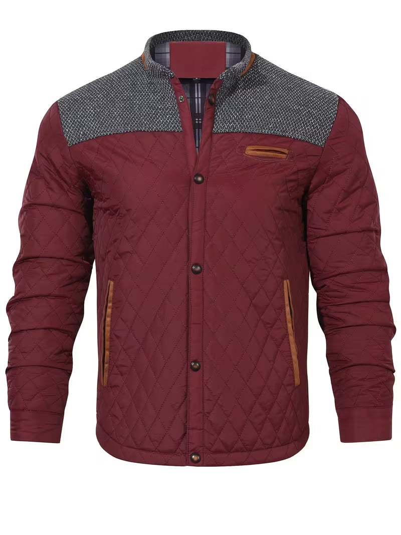 Stetson – Jachetă Matlasată Cu Patchwork Cu Diamante