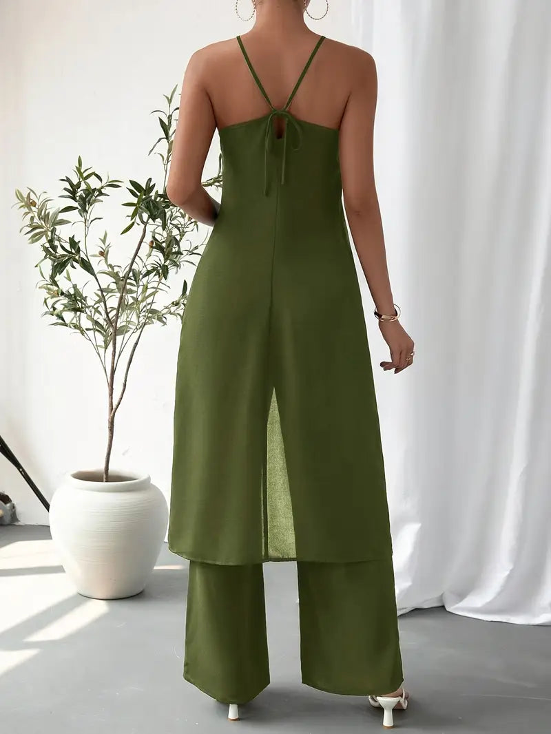 Eirini - Setează Elegante Din Două Piese Fără Mâneci