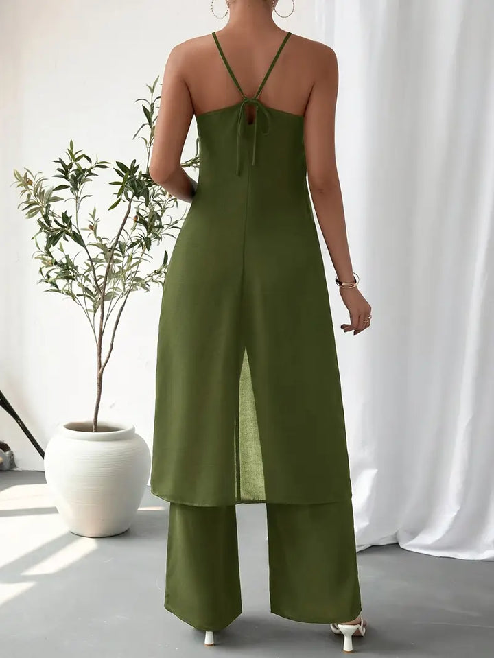 Eirini - Setează Elegante Din Două Piese Fără Mâneci