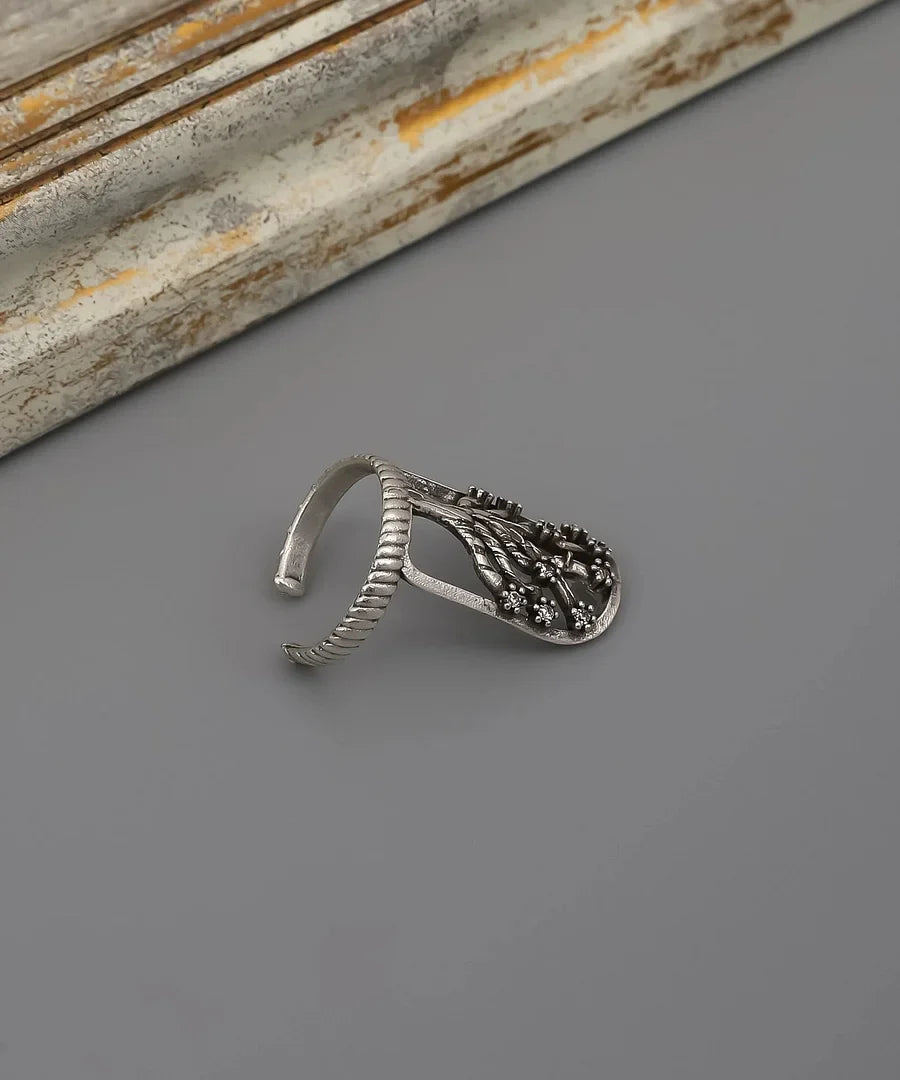 Marinan - Set de Inele Ajustabile Pentru Unghii Boho - 4 Bucăți