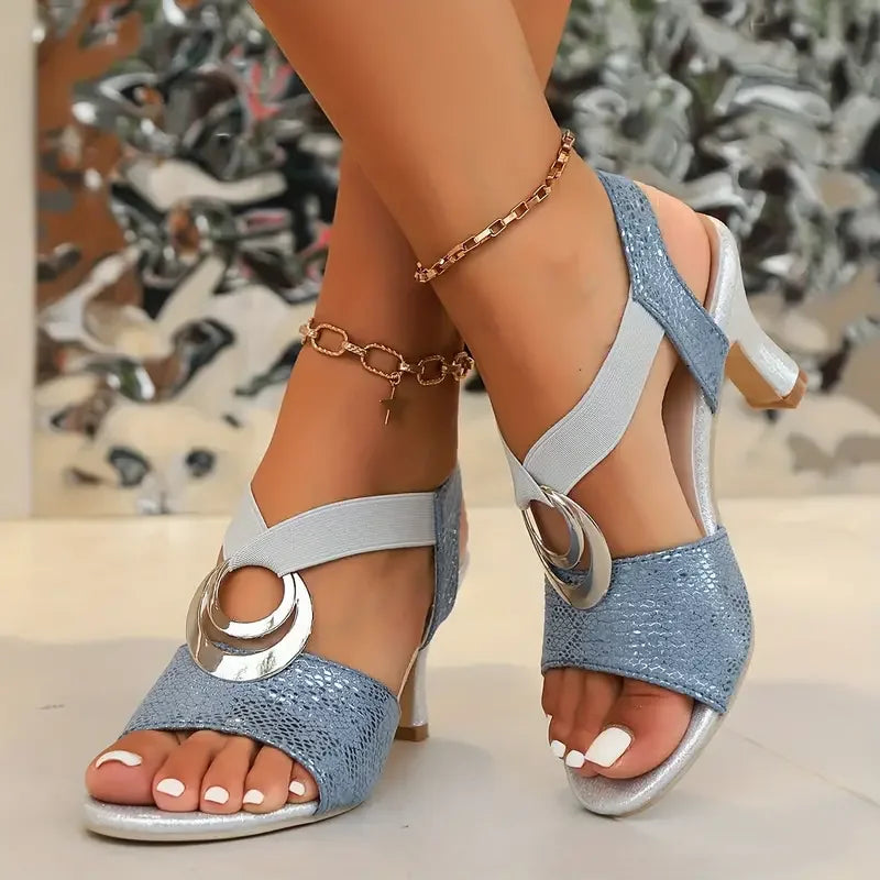 Amaya - Sandale Elegante Cu Toc înalt