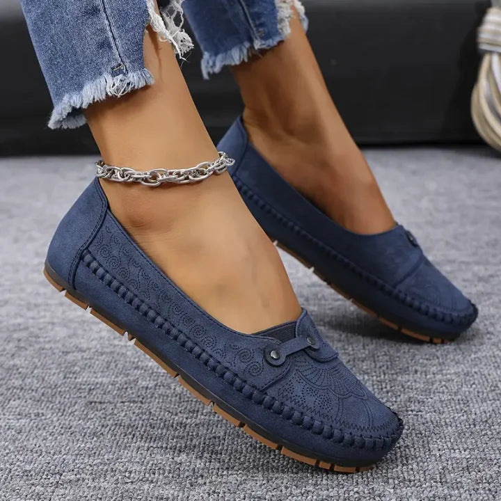 Rumina - Pantofi Casual Din Piele Antiderapantă