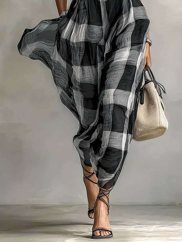 Nethara - Rochie Elegantă de Toamnă cu Curea
