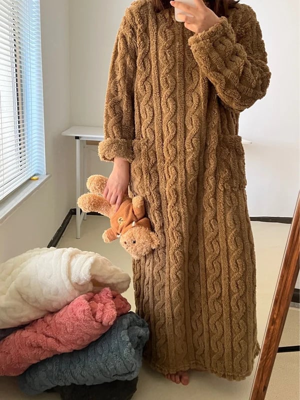 Vreni - Iarnă Coralul Catifea Acasă Haine