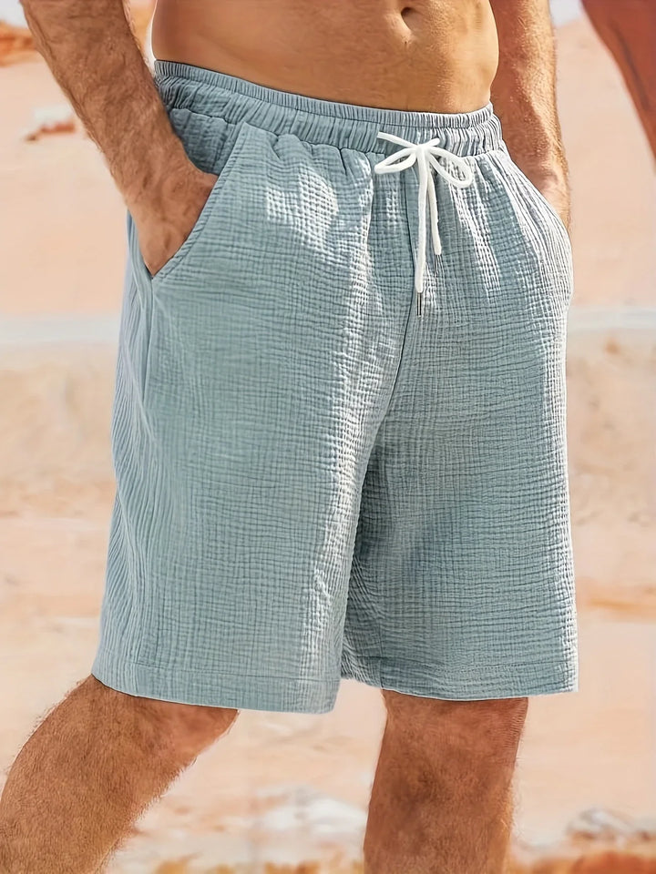 Bancroft - Pantaloni Scurți Eleganți Largi Cu Buzunare