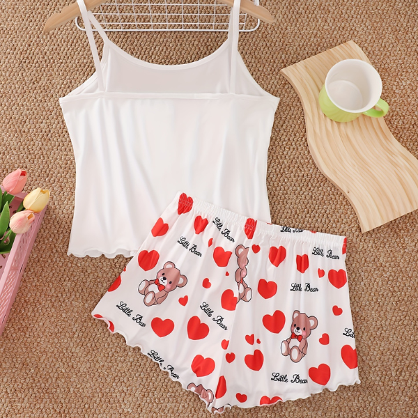 Josefina - Set De Pijamale Cu Imprimeu