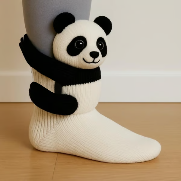 CuteStep - Șosete Tricotate Cu Animale