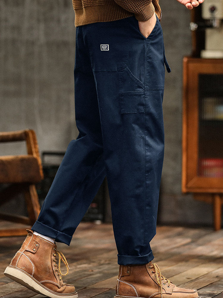 Rasmus - Pantaloni Cargo Eleganți Cu Buzunare