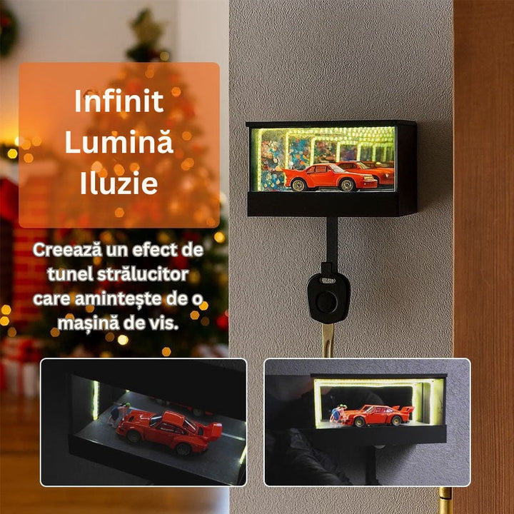 NeonMirror - Breloc Infinit Garaj