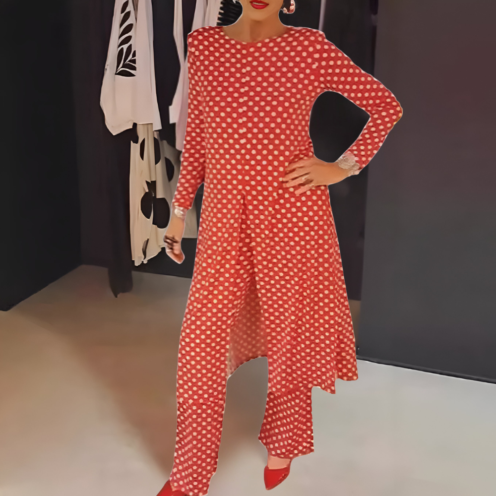 Maryse - Setează Din Două Piese Cu Buline Vesele