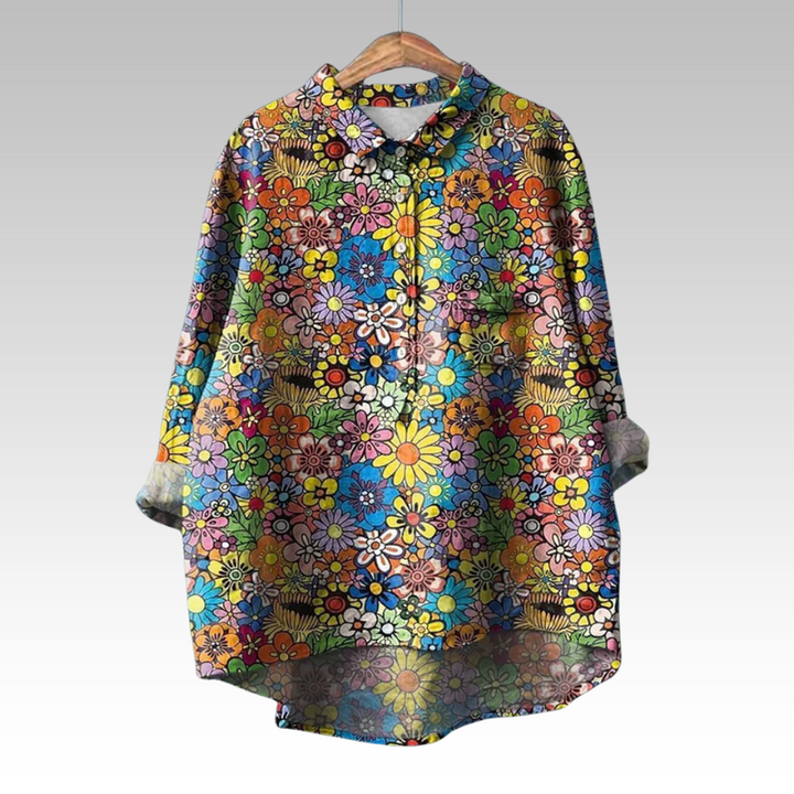 Juliette - Bluze Clasice Cu Imprimeu Floral