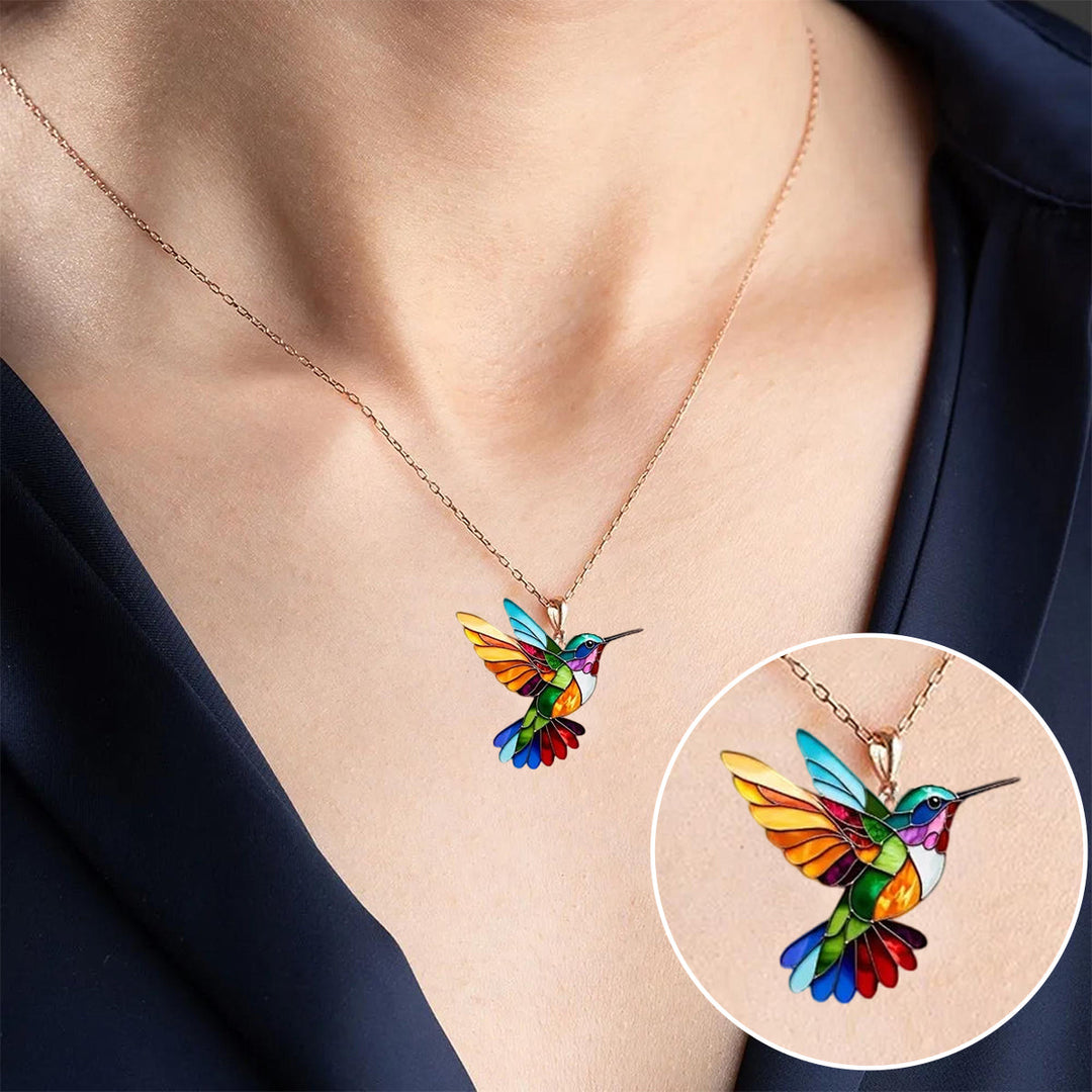 Samantha - Colier Elegant Cu Colibri