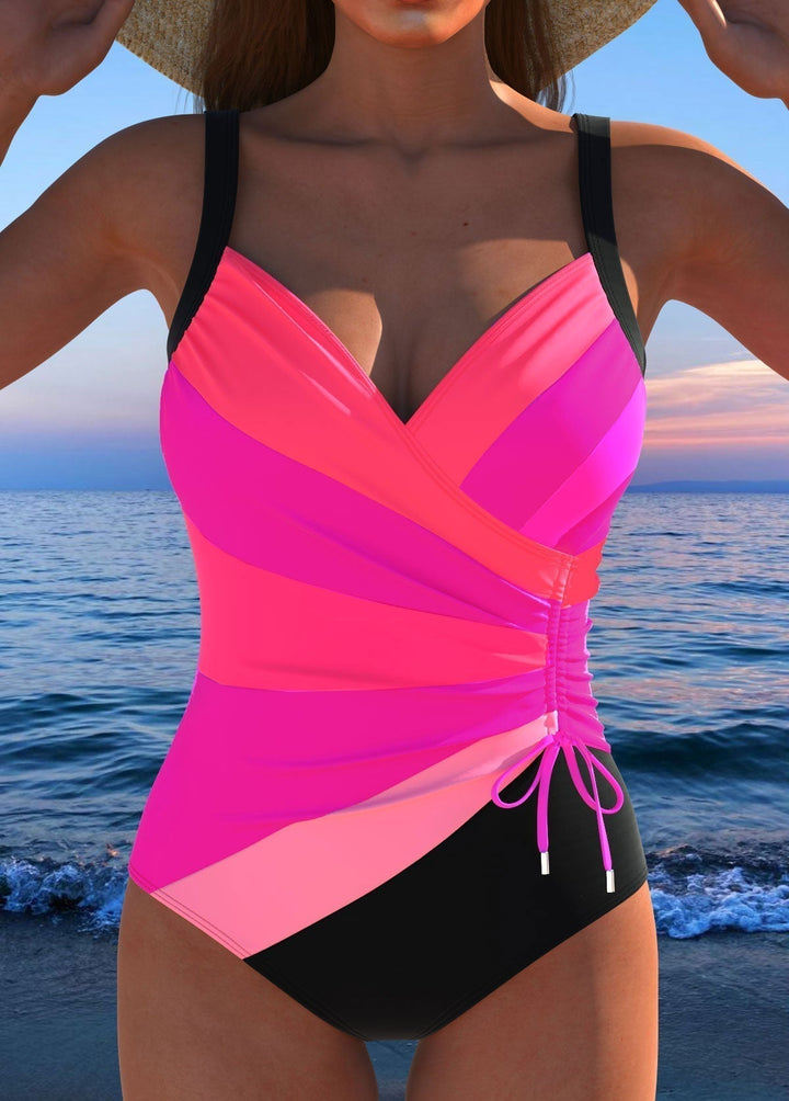Nyela - Costum De Baie Cu Decolteu încrucișat, Respirabil
