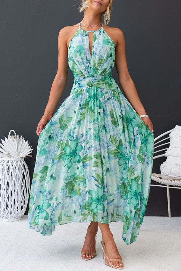 Aloysia - Rochie Maxi Cu Imprimeu Floral