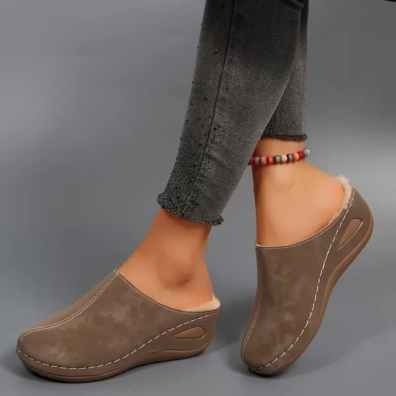 Lirona - Mocasini Confortabili Fără șireturi Cu Căptușeală Din Fleece