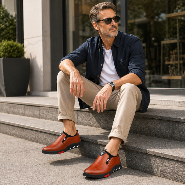 Thornton – Pantofi Eleganți Din Piele Fără șireturi