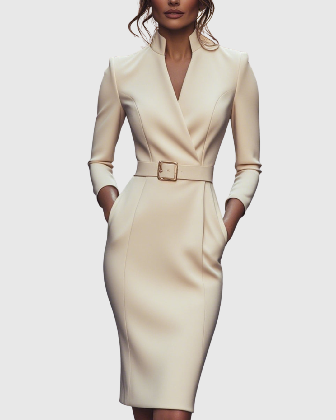 Meirav - Rochie Midi Elegantă