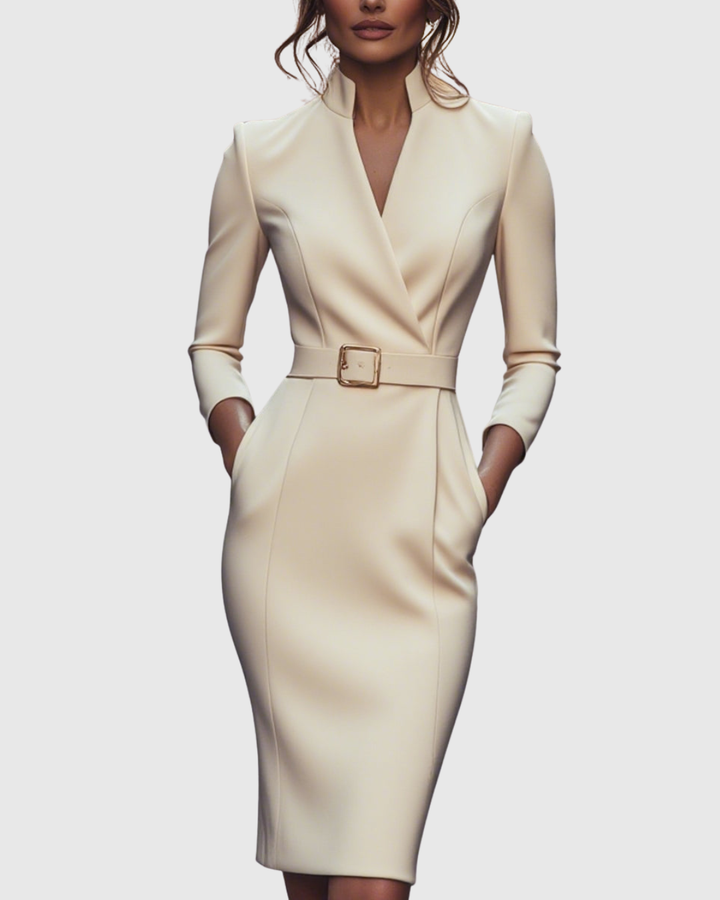 Meirav - Rochie Midi Elegantă