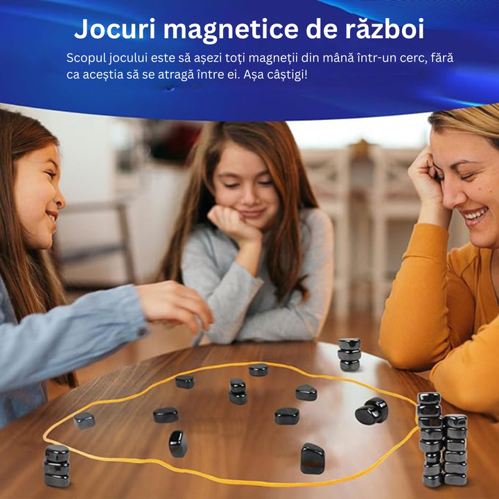 MindSpark - Set De șah Magnetic Joc Strategic Distractiv Pentru Copii și Familii