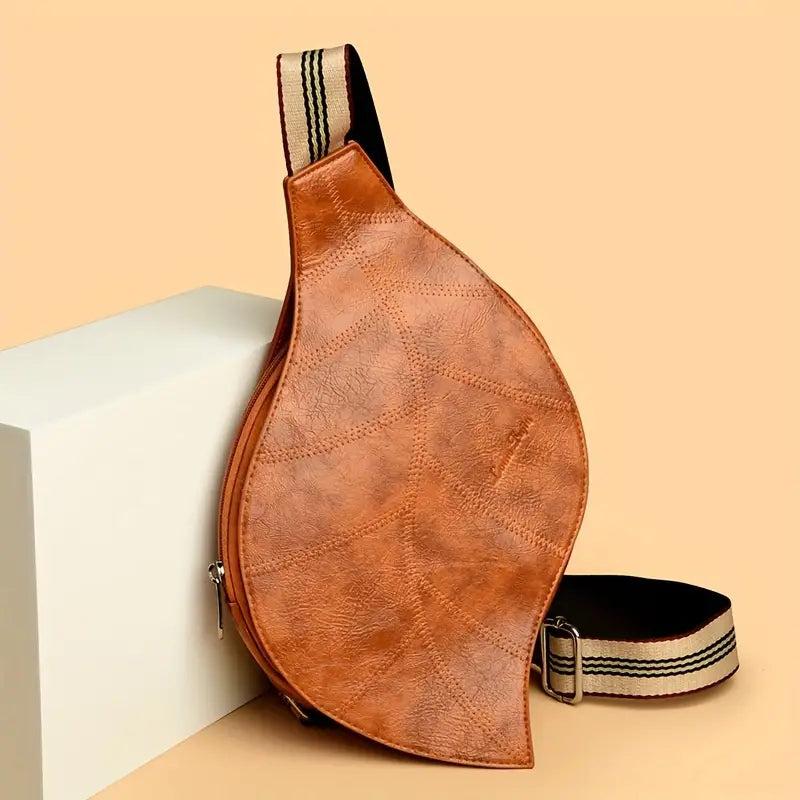 Carmela - Geantă Crossbody din Piele cu CureaReglabilă și Cataramă