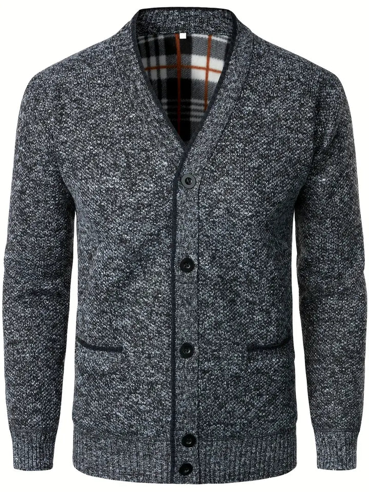 Fulton - Pulover Tricotat Casual Cu Mâneci Lungi