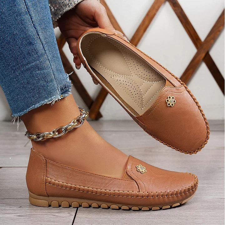 Tresa - Pantofi Ortopedici Din Piele