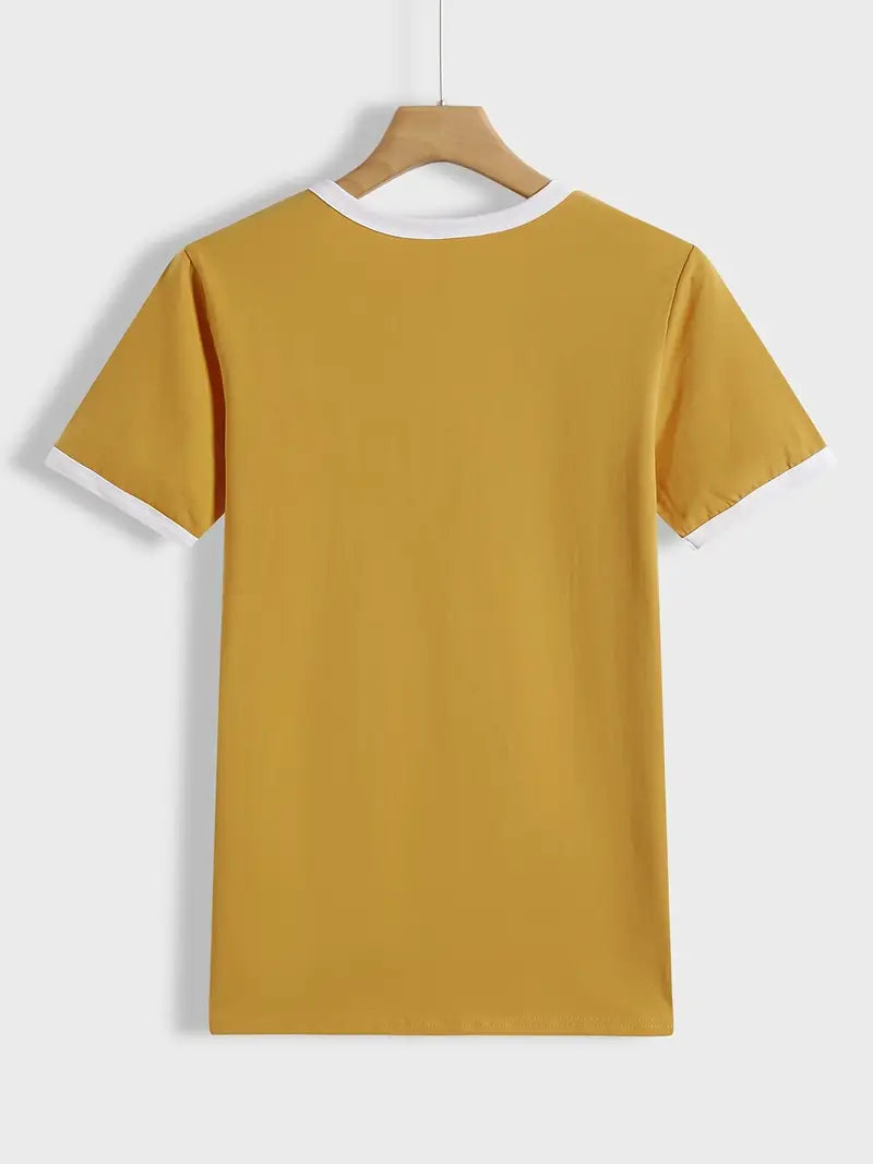 Kisara - Tricou Casual Cu Mâneci Scurte