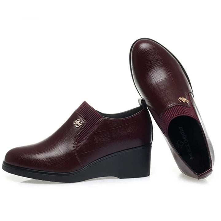 Switolina - Pantofi Cu Toc Din Piele La Modă
