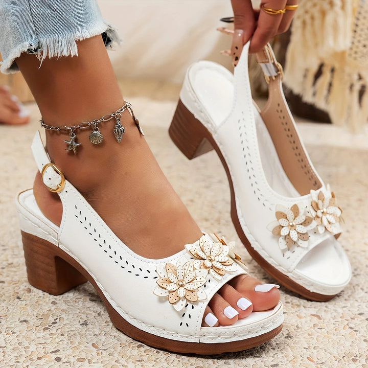 Haisley - Sandale Elegante cu Toc Inalt