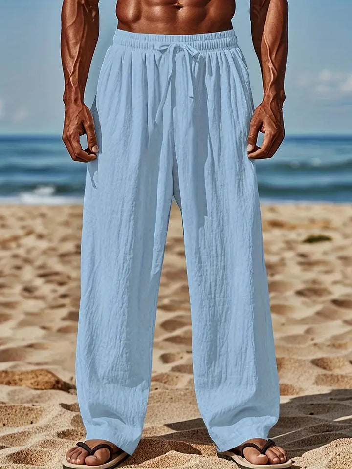 Babaev - Pantaloni Eleganți Din In