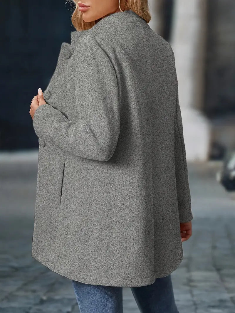 Enrietta - Blazer Elegant Cu Un Singur Rând De Nasturi