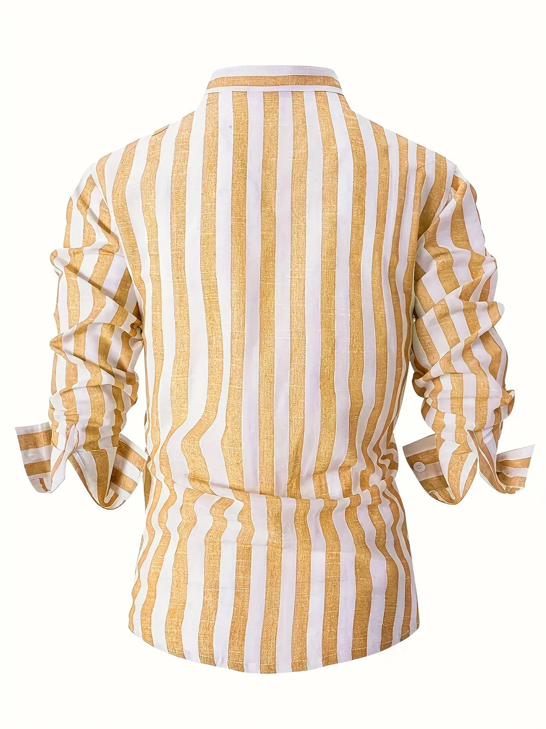 George - Cămașă Elegantă Cu Mâneci Lungi și Dungi