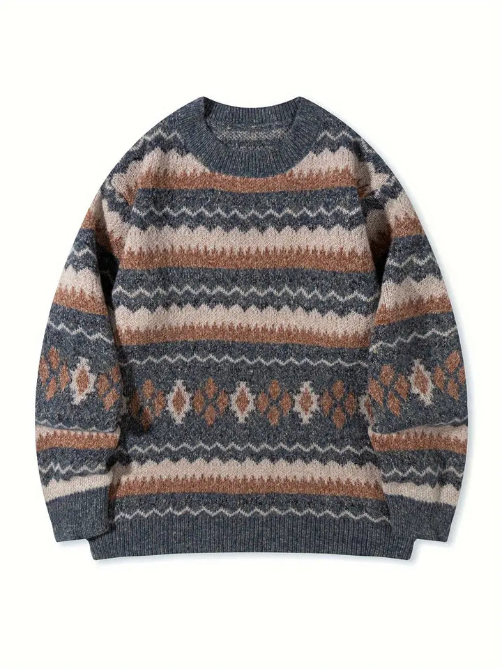 Hartman - Pulover Tricotat Geometric Casual