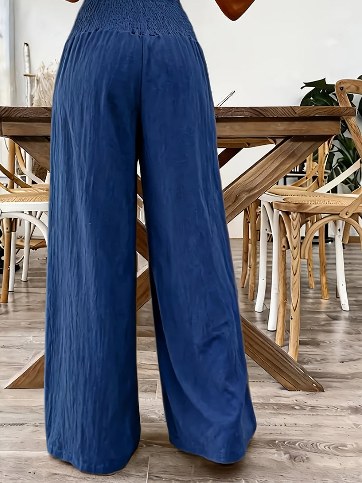 Rebeki - Pantaloni Lungi Din Bumbac Respirabil
