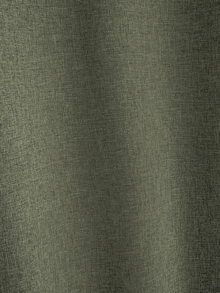 Elliott - Cămașă Elegantă Cu Mâneci Scurte și Guler înalt