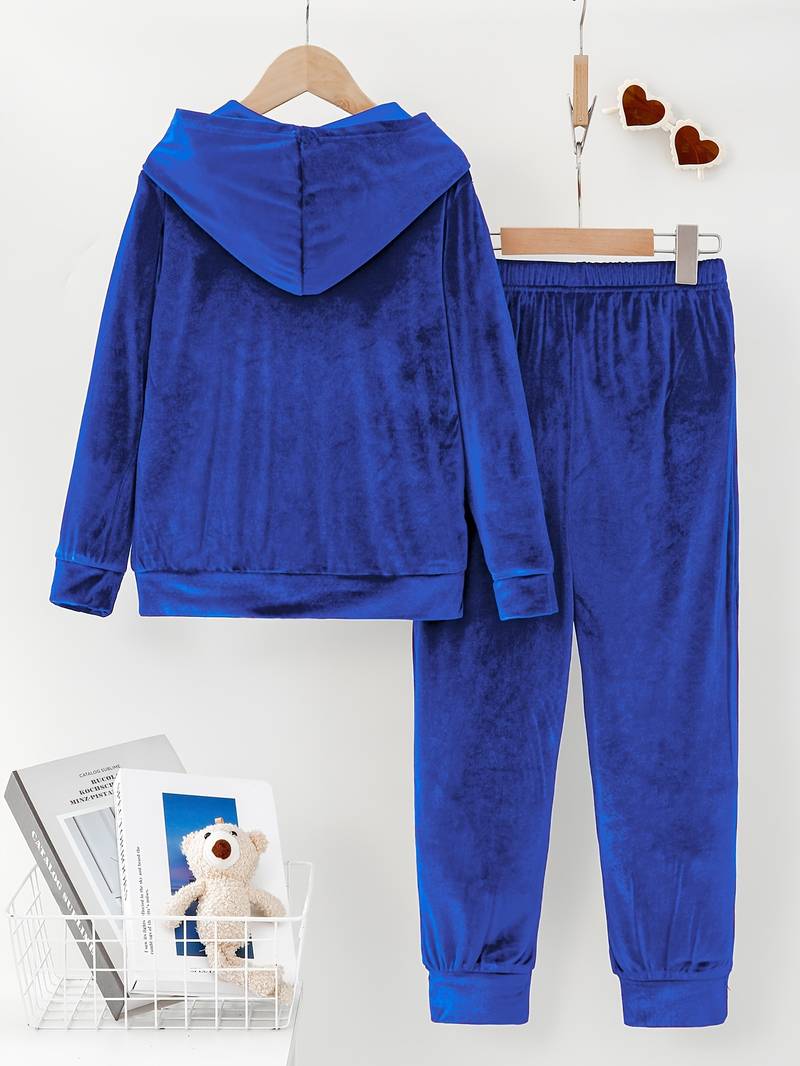 Tiferet - Set Elegant Format Din Pulover cu Glugă și Pantaloni