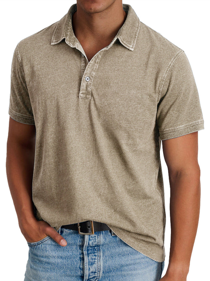 Nikolas - Tricou Polo Cu Mânecă Scurtă